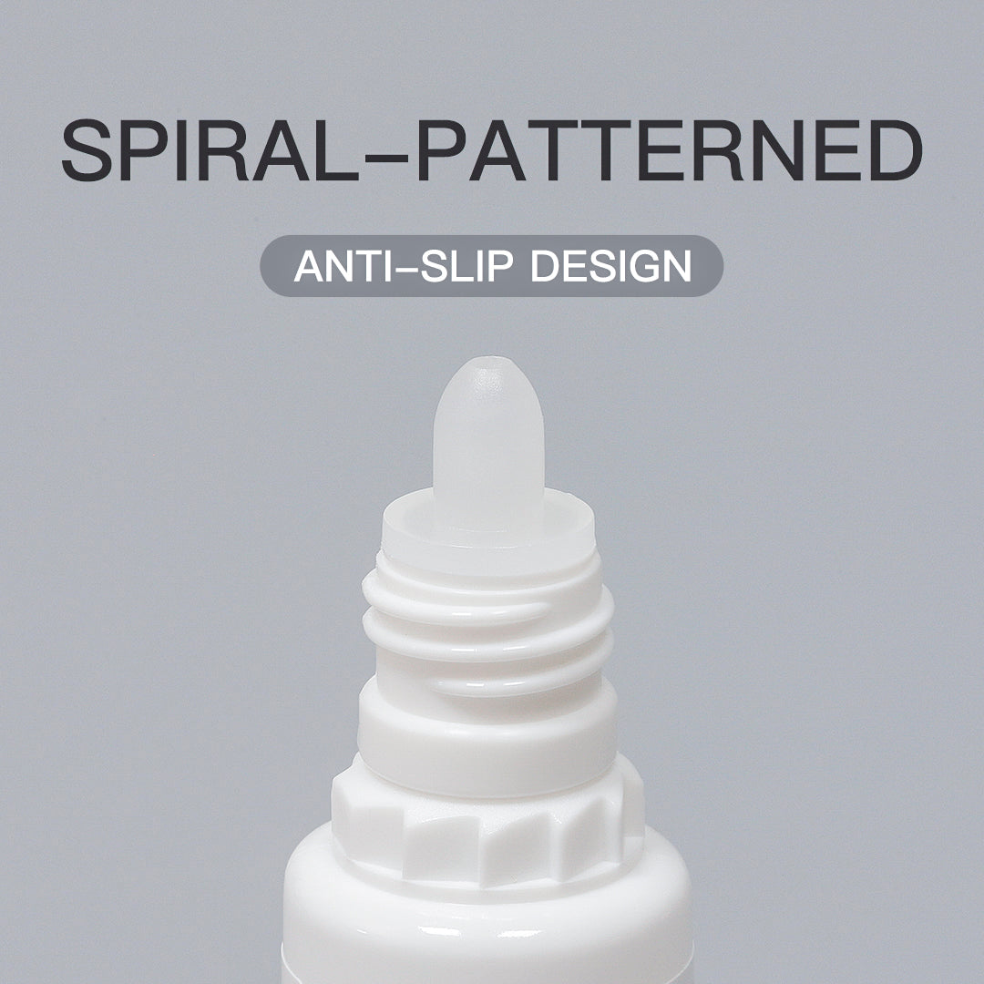 10ML Eye Drops enlarges the dripper part, shows the dripper in detail, and uses text instructions