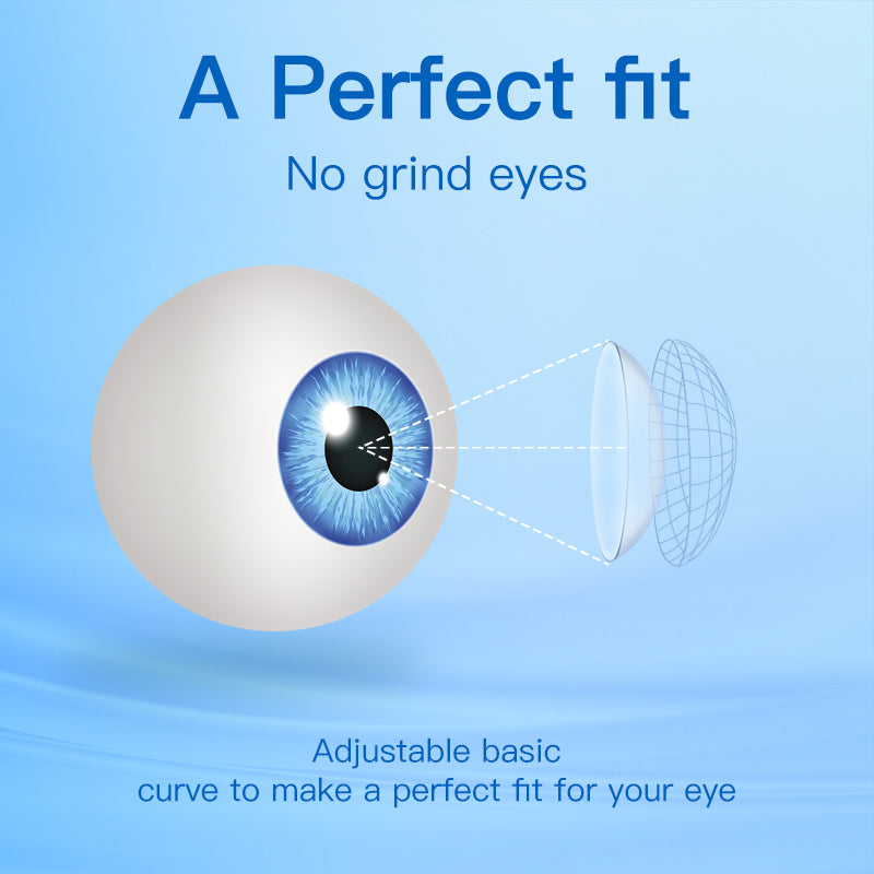 Kontaktlinsen mit Sehstärke für Hyperopie