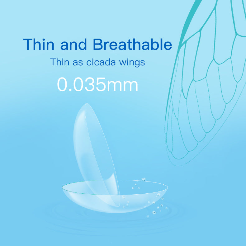 Kontaktlinsen mit Sehstärke für Hyperopie