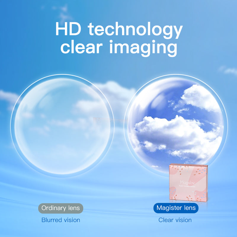 Kontaktlinsen mit Sehstärke für Hyperopie