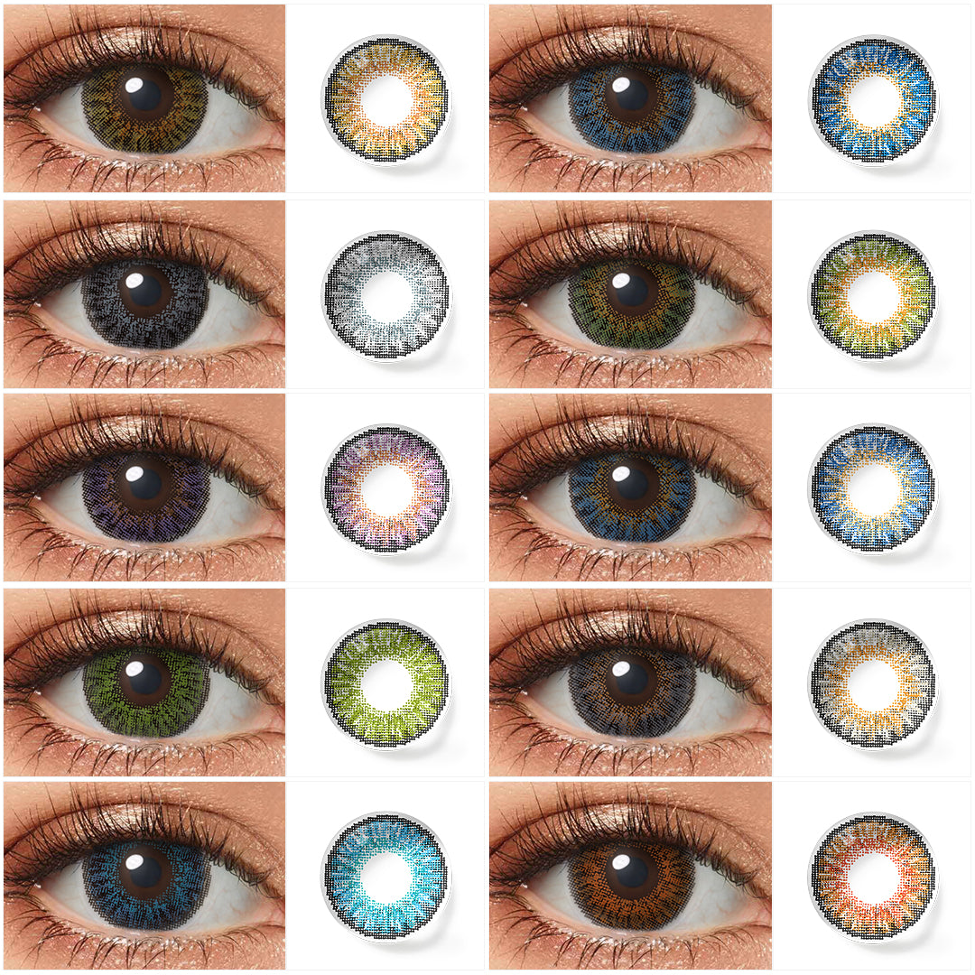 3-Ton Farbige Kontaktlinsen