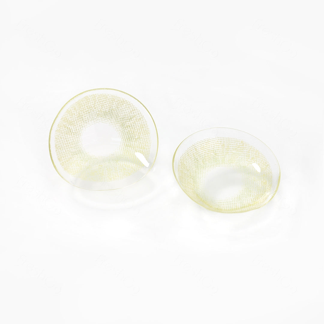 Brown natural looking colored contact lenses