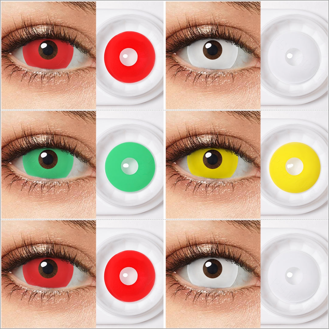 Contacts UV Glow Mini Sclère