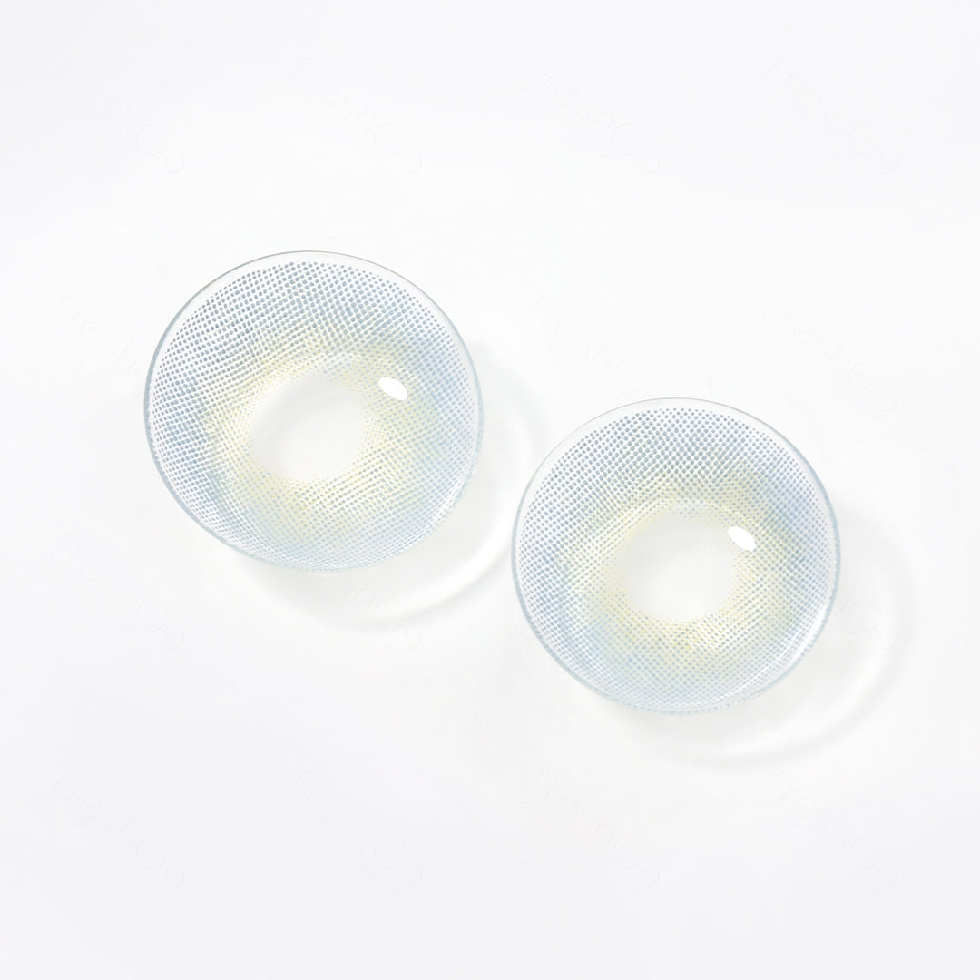 A detailed picture of the YUKON Blue contact lense.