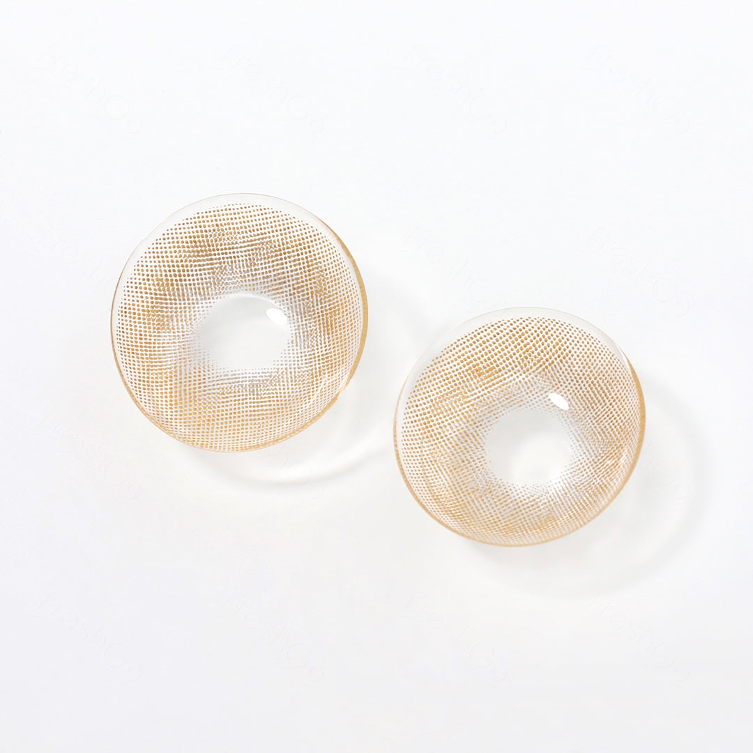 A detailed picture of the YUKON Brown contact lense.