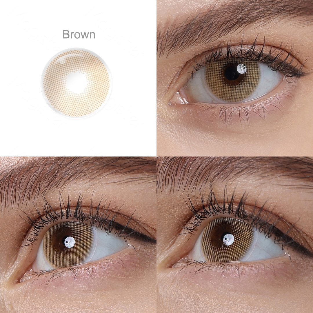 Farbige Kontaktlinsen von Elfen