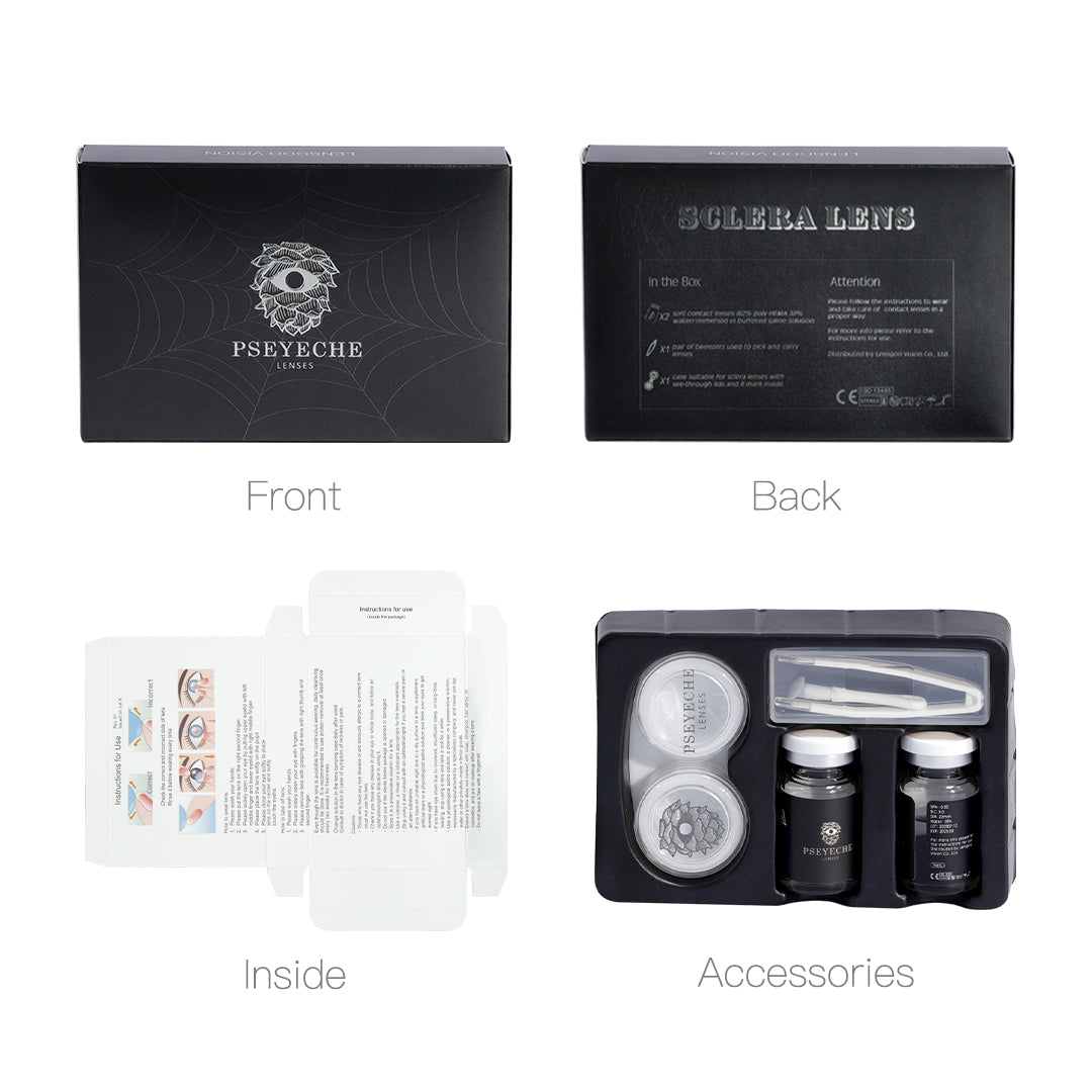 22mm sclera costume contacts packages