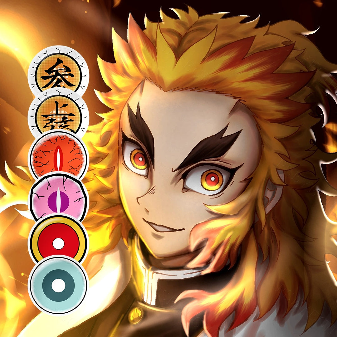 Demon Slayer Costume Contacts