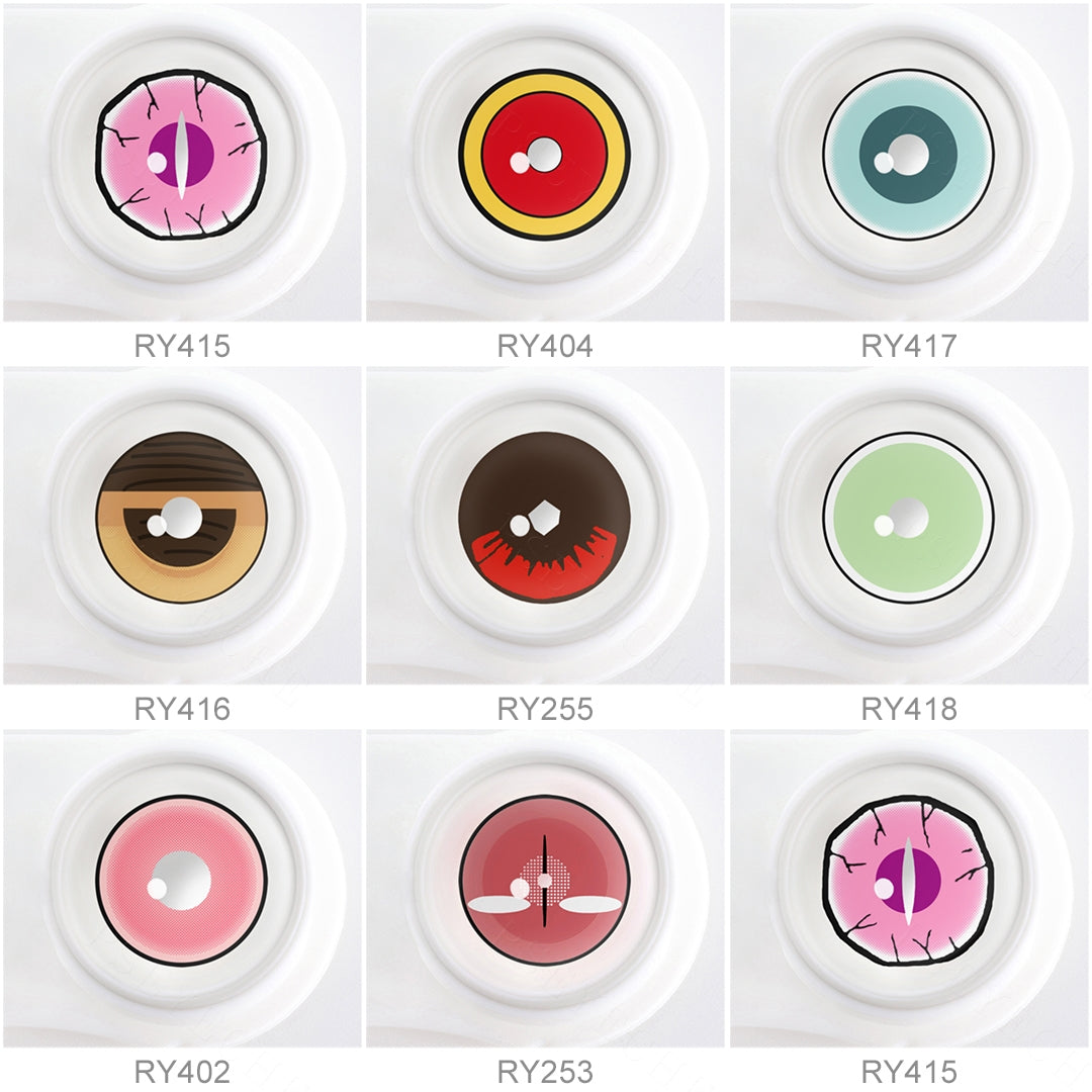 Demon Slayer Costume Contacts