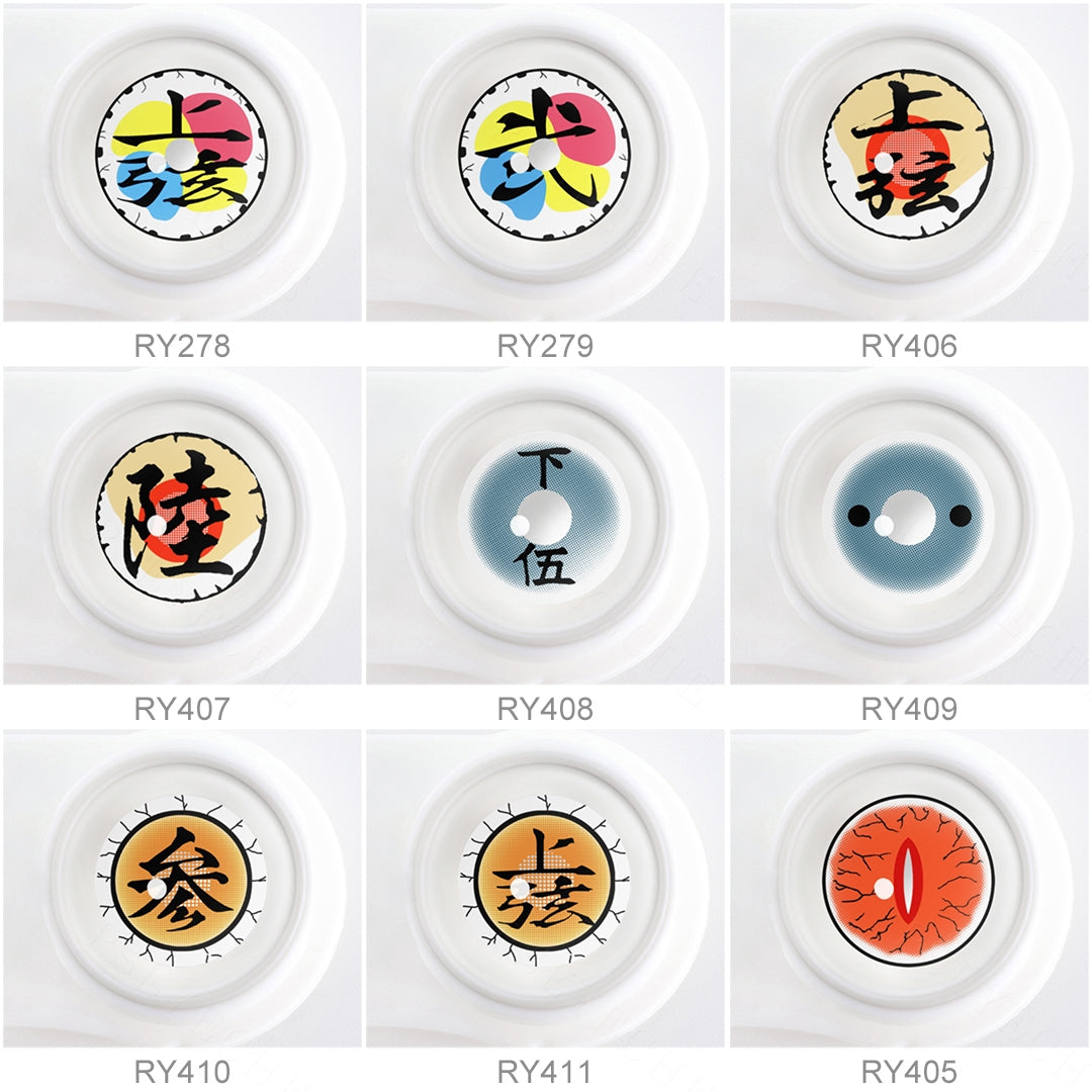 Demon Slayer Costume Contacts