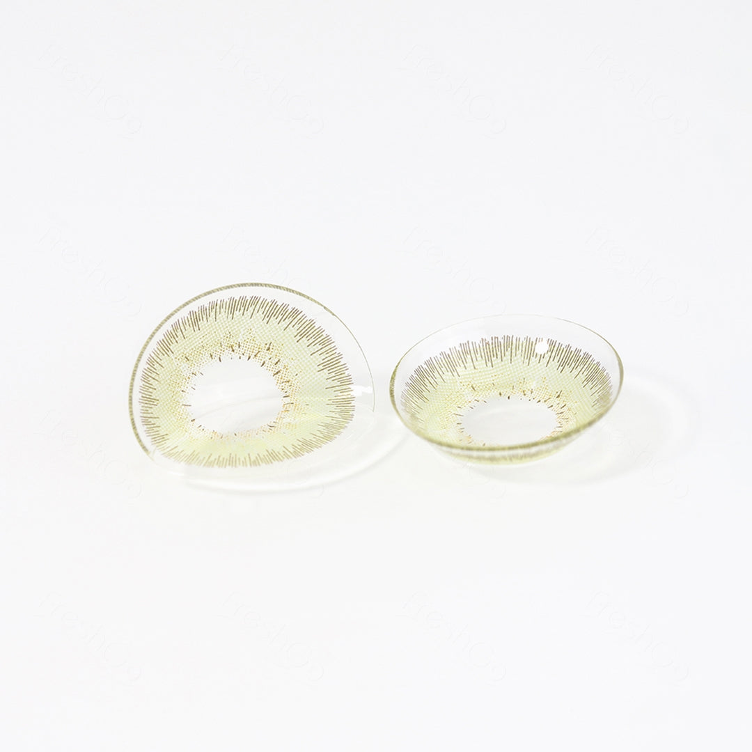 Silky Green Colored Contacts