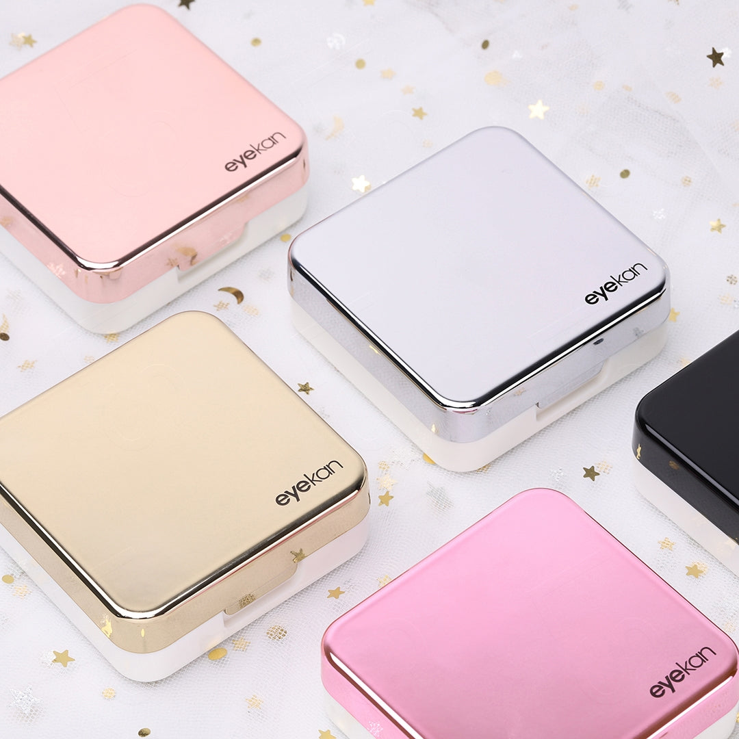 Stilvolles Kontaktlinsen-Toolkit