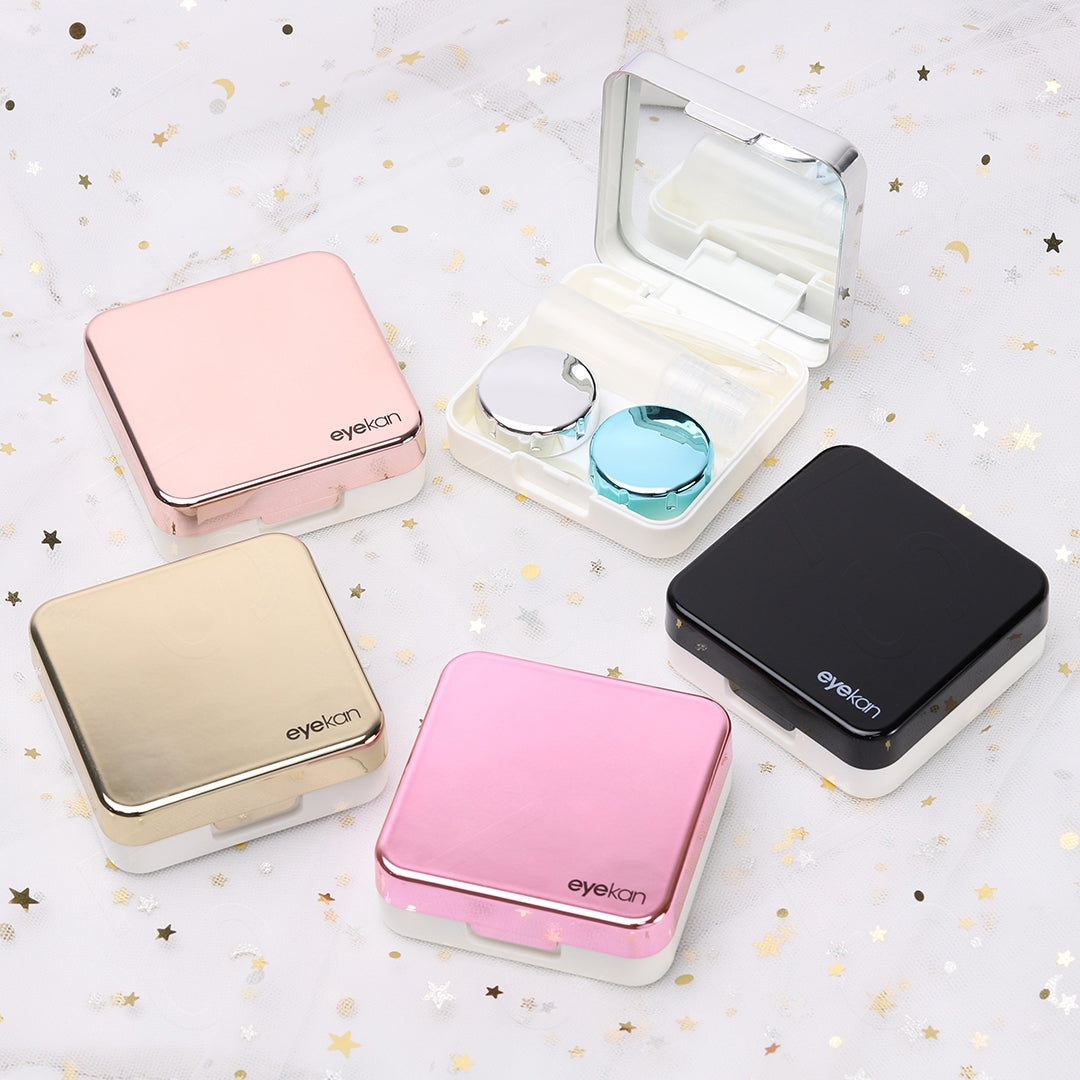 Stilvolles Kontaktlinsen-Toolkit