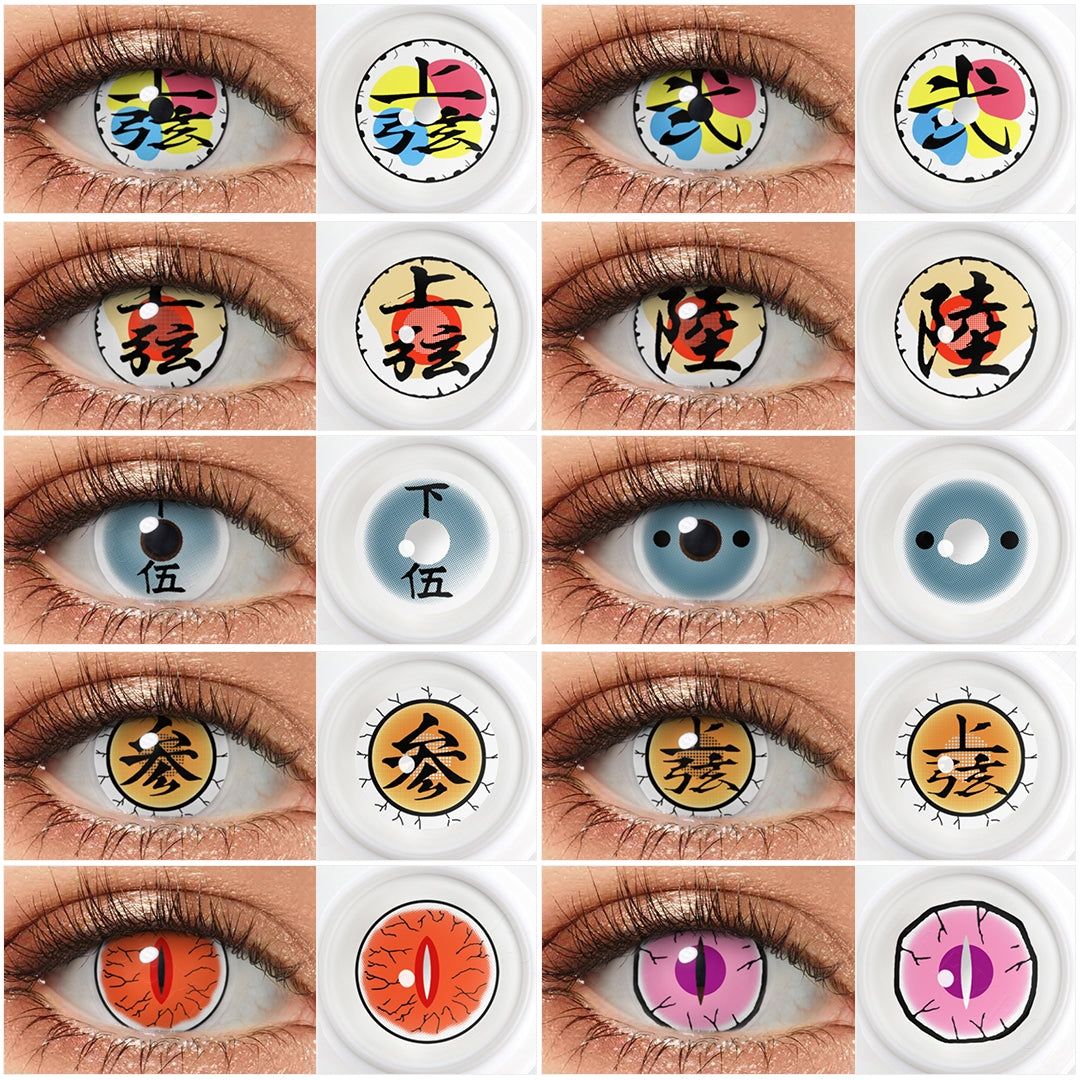 Demon Slayer Costume Contacts
