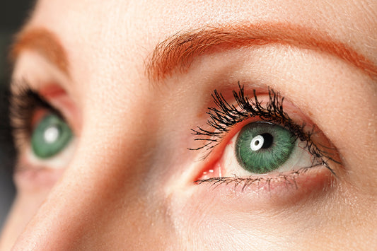 enhancing natural eye color with tinted contact lenses
