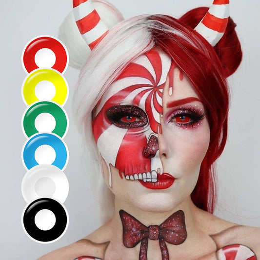 Blackout & Whiteout Costume Contacts