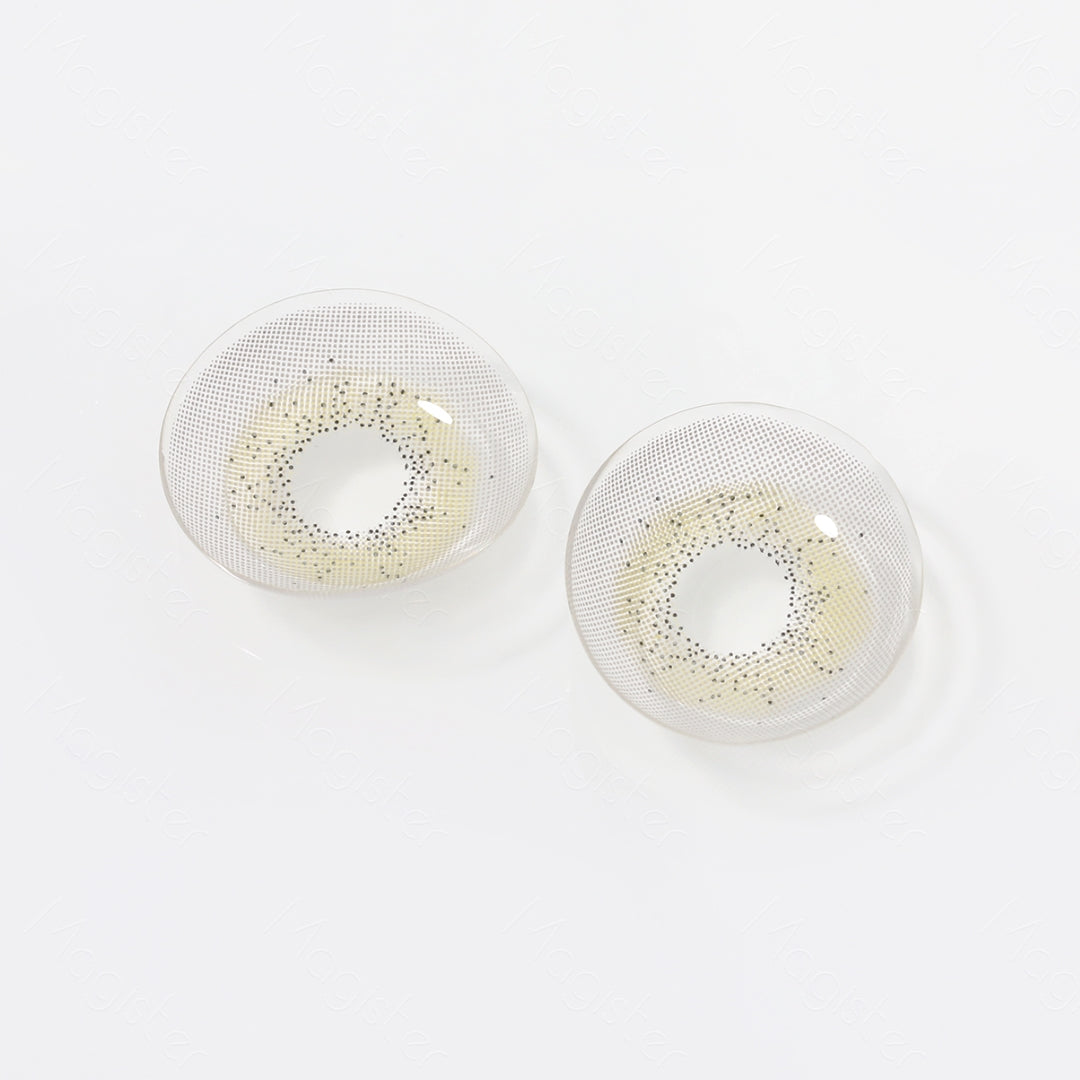 A Real shot image of Celine Gray contact lenses.