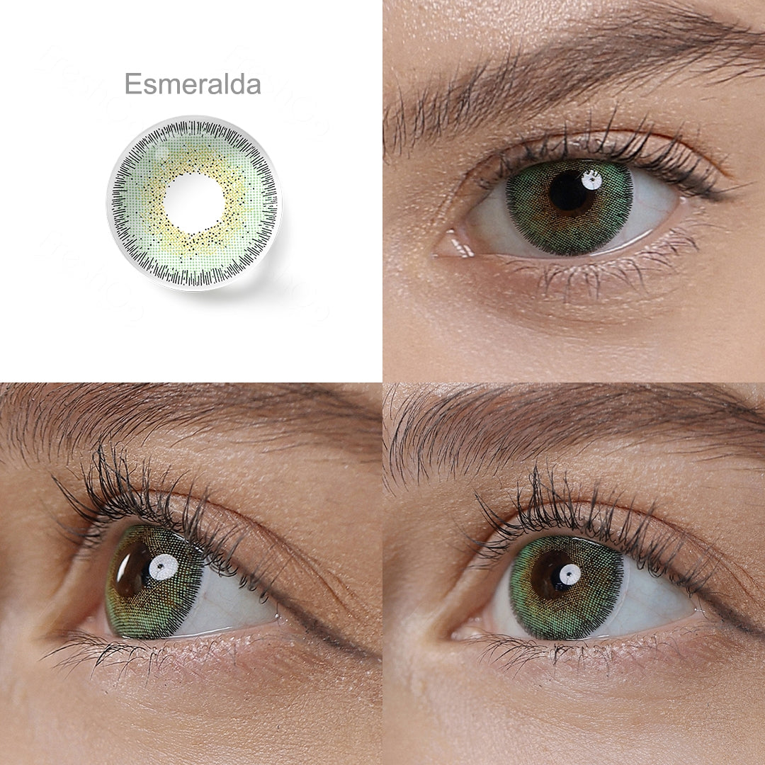 It shows the performance of looking at 3 different directions for color of Esmeralda