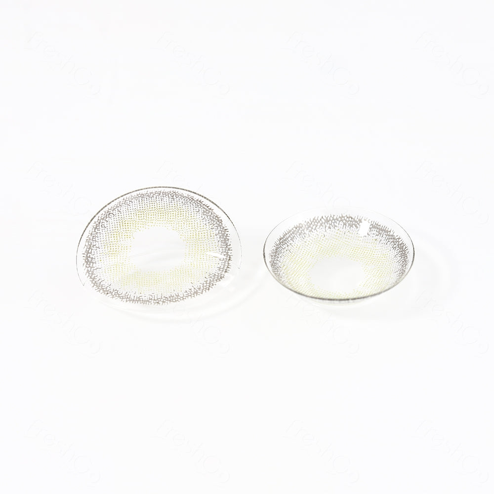 A detailed picture of the Premium Candy Gray contact lenses.