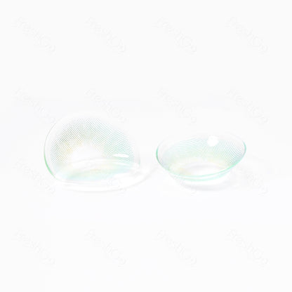 A Real shot image of the Hidrocor Gen3 Jade Contact lens.