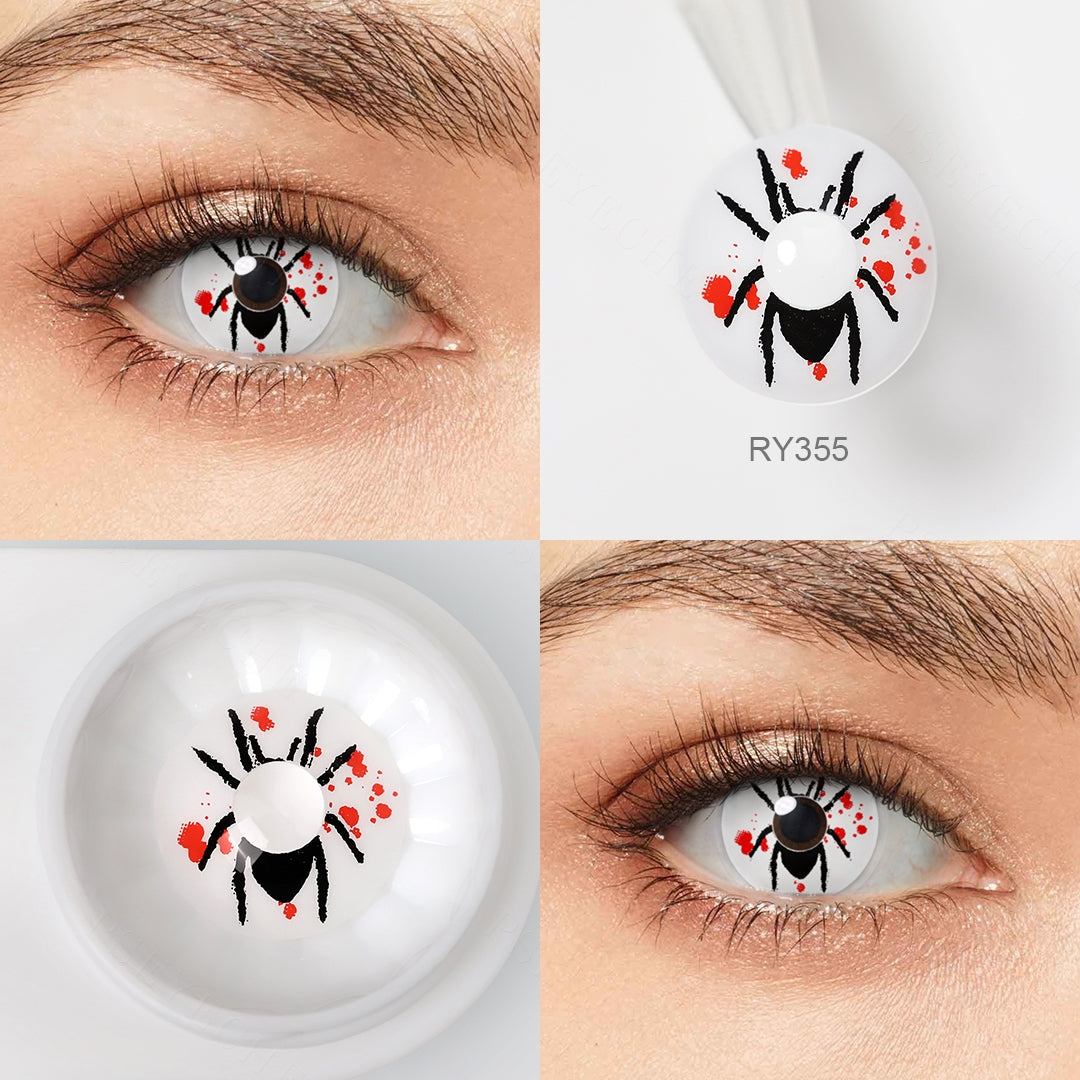 Bloody Spider cosplay contact lenses for Custume and halloween party 