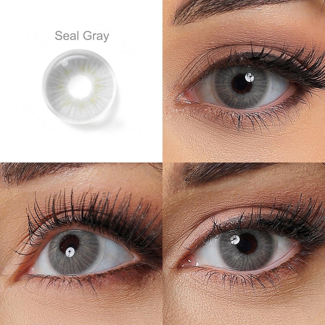 seal gray contact lenses
