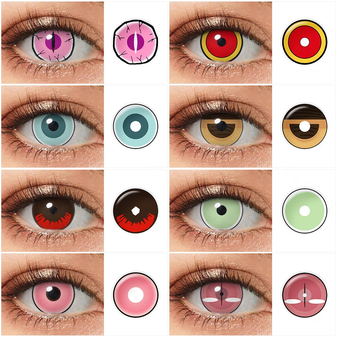 Demon Slayer Costume Contacts