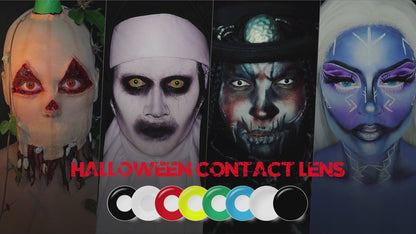 Blackout & Whiteout Costume Contacts